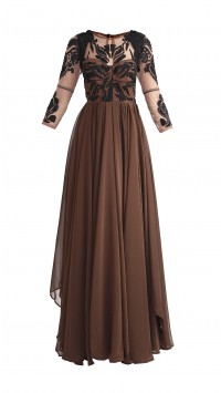 Copper Brown Gown