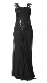 Black Fitted Gown