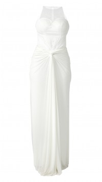White Fitted Gown